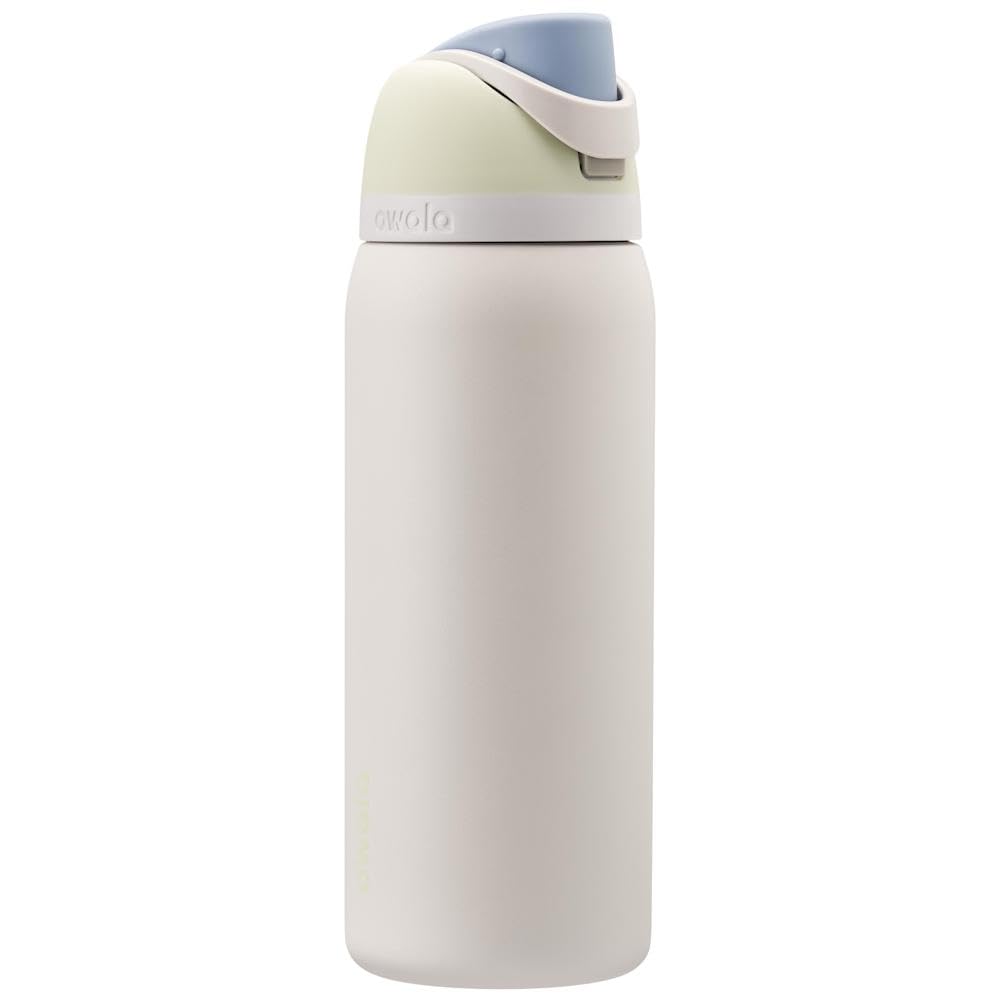 Owala FreeSip Insulated Stainless Steel Water Bottle with Straw, BPA-Free Sports Water Bottle, Great for Travel, 32 Oz, Daybreak