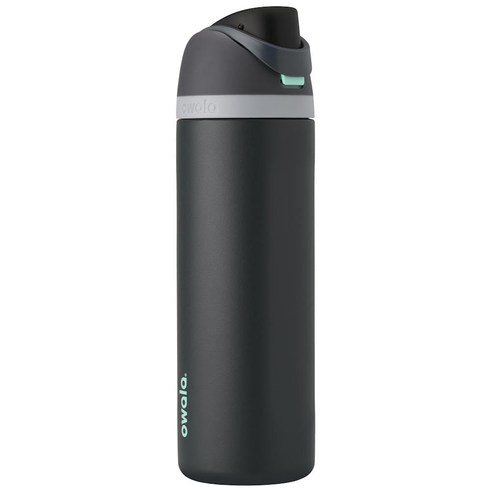 Owala FreeSip Insulated Stainless Steel Water Bottle with Straw, BPA-Free Sports Water Bottle, Great for Travel, 32 Oz, Daybreak