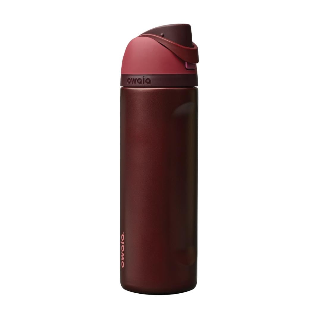Owala FreeSip Insulated Stainless Steel Water Bottle with Straw, BPA-Free Sports Water Bottle, Great for Travel, 32 Oz, Daybreak