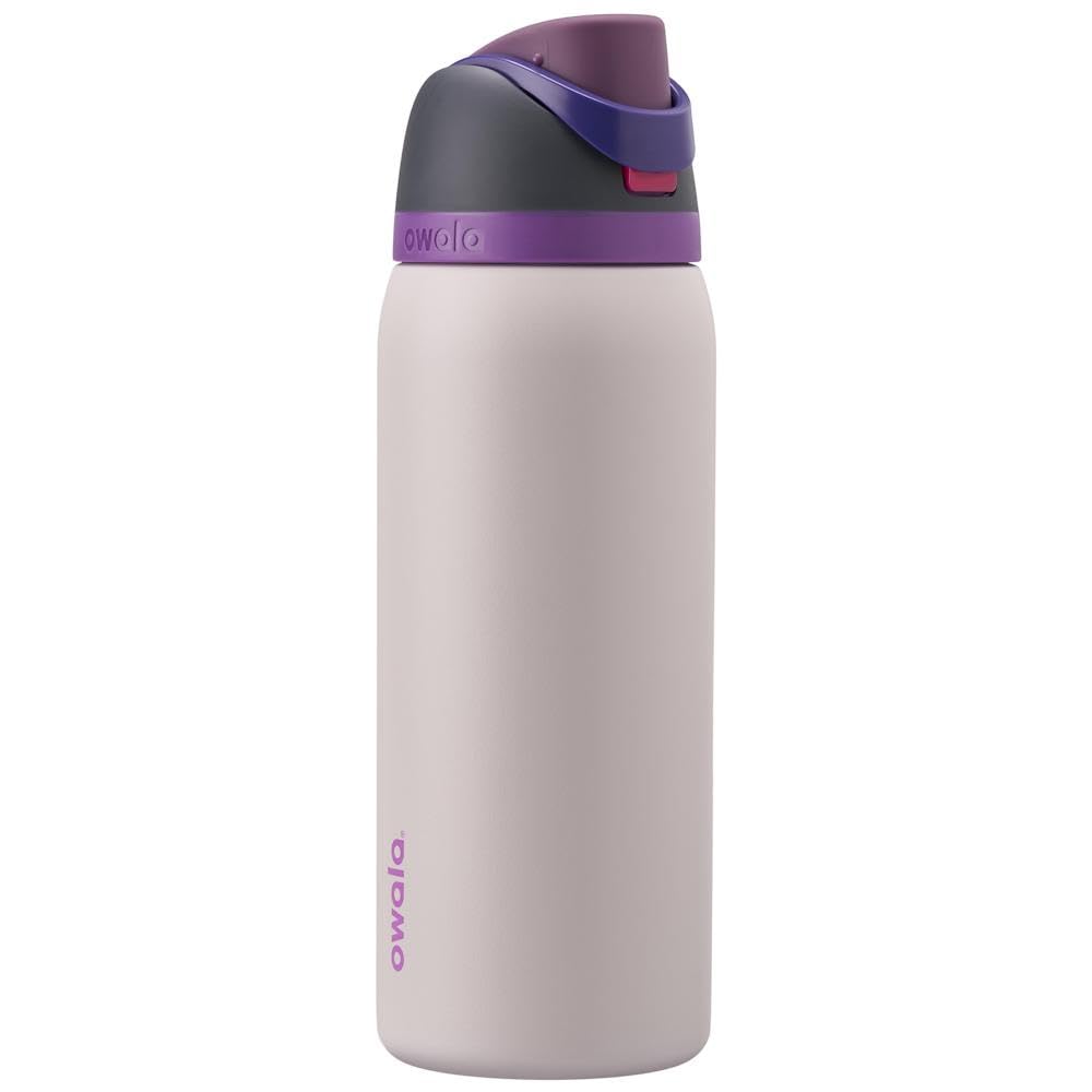 Owala FreeSip Insulated Stainless Steel Water Bottle with Straw, BPA-Free Sports Water Bottle, Great for Travel, 32 Oz, Daybreak