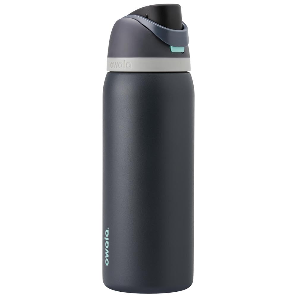 Owala FreeSip Insulated Stainless Steel Water Bottle with Straw, BPA-Free Sports Water Bottle, Great for Travel, 32 Oz, Daybreak