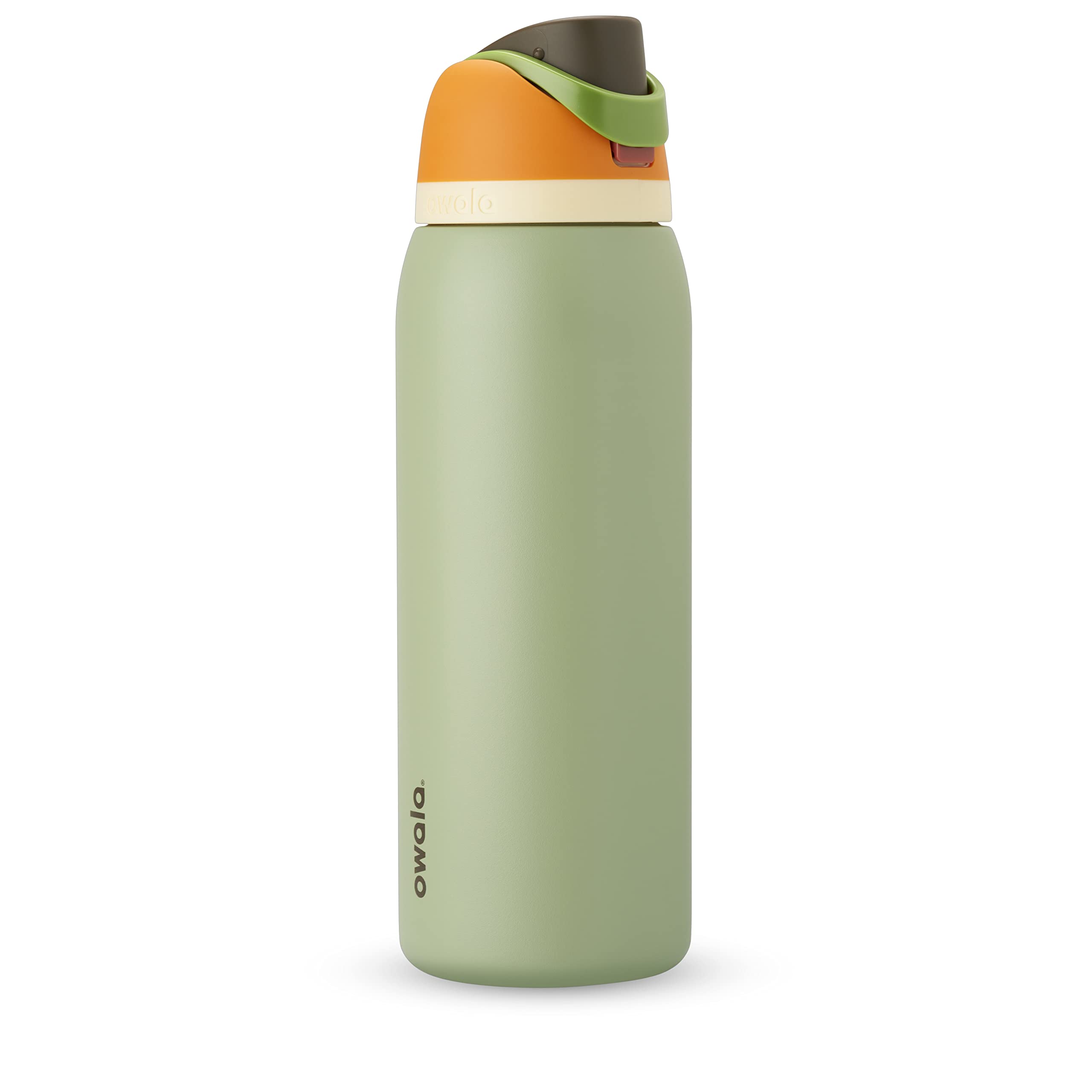Owala FreeSip Insulated Stainless Steel Water Bottle with Straw, BPA-Free Sports Water Bottle, Great for Travel, 32 Oz, Daybreak