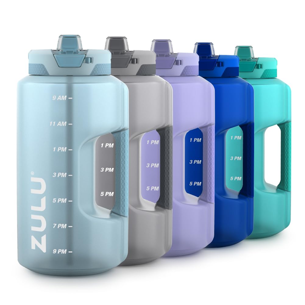 Goals Half Gallon Water Bottle with Straw