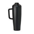 Owala FreeSip Tumbler Insulated Stainless Steel Water Bottle with Built-in Straw and Side Handle, For Travel, Work, School, and Sports, 40oz, BPA Free, Leak Proof, Black Cherry