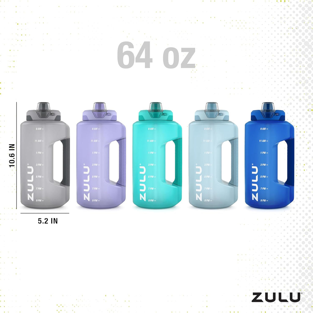 Goals Half Gallon Water Bottle with Straw